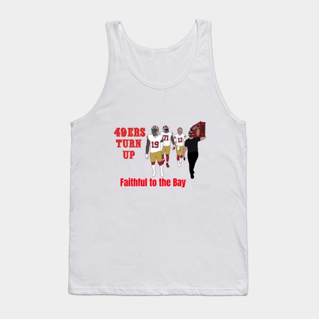 San Francisco 49ers Turn Up Tank Top by GRIND